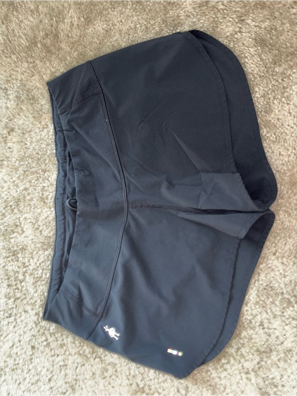 Smartwool Black Women's Running Shorts